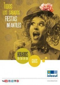 Cartel Fiestas Infantiles