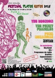Cartel Festival Platos Rotos VIII edición