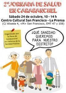 Jornadas de sanidad pública en carabachel