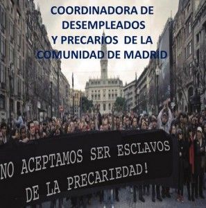 Cartel desempleados