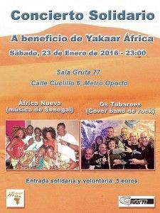 Concierto a baneficio
