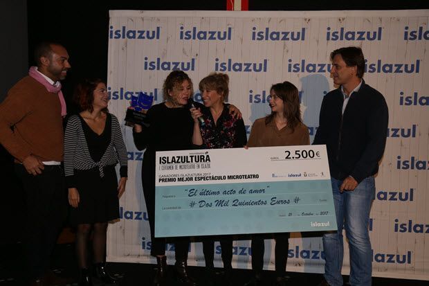 La obra “El último acto de amor” gran triunfadora del Primer Certamen de Microteatro Islazultura