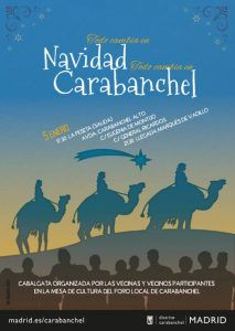 cabalgata en Carabanchel