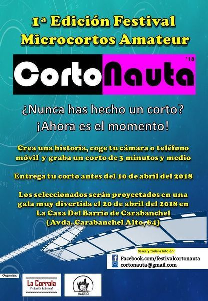 CortoNauta, festival de microcortos amateur