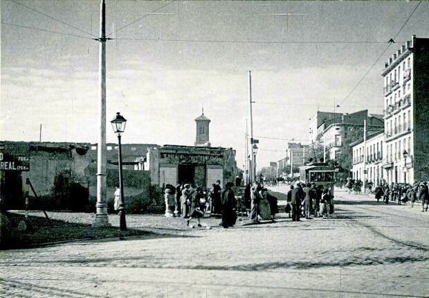 Calle General Ricardos en la postguerra