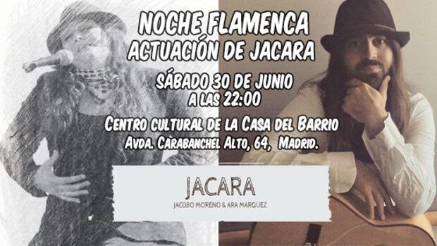 noche flamenca, Jácara