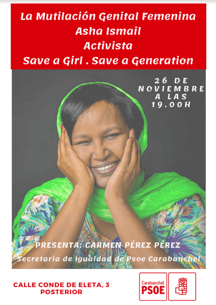 Charla sobre la mutilacion genital femenina