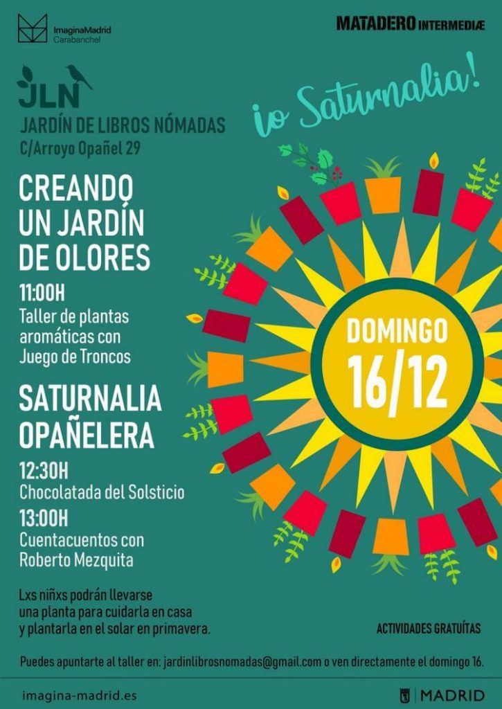 jardin de libros nomadas
