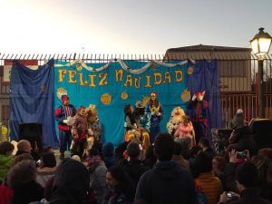 Los Reyes Magos llegaron a Carabanchel Alto el dia 5