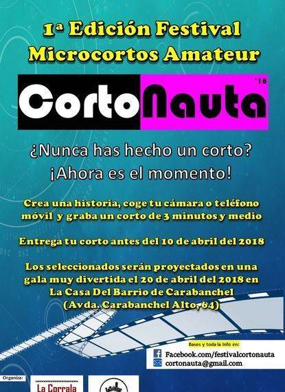 CortoNauta, festival de microcortos amateur