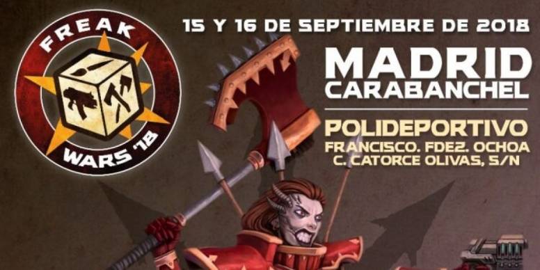 Miniaturas, wargames y cosplays en las Freak Wars de Carabanchel