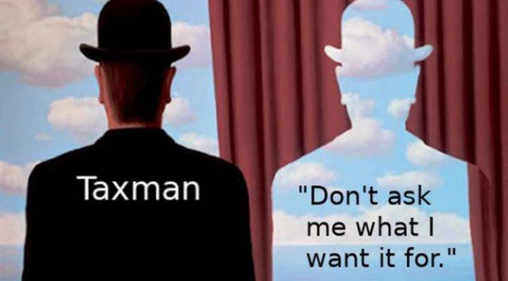 (Imagen de MMT ART (c) Topsy 2019: MMT Beatles, Magritte Taxman)