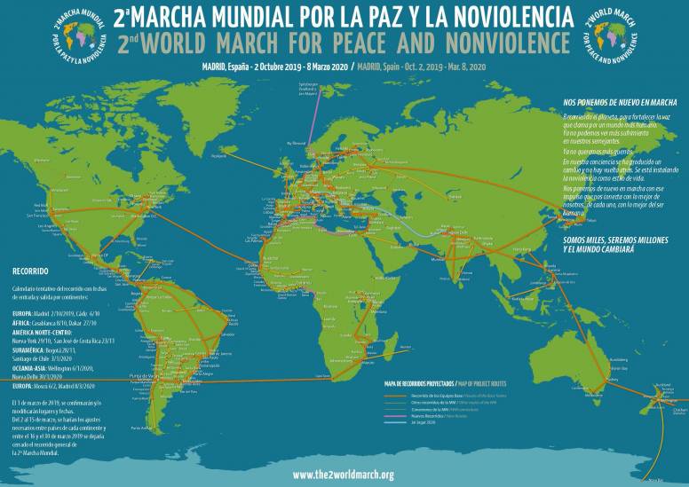 Recorrido de la Marcha