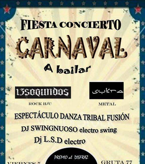 Concierto La gruta y la sala imprenta